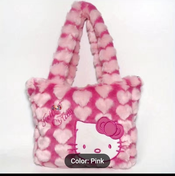 Hello kitty purse fur Hello kitty purse Hello kitty purse Hello kitty pu… - Picture 3 of 6